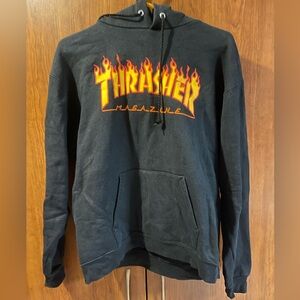 Men’s Thrasher Hoodie - Black (size S)